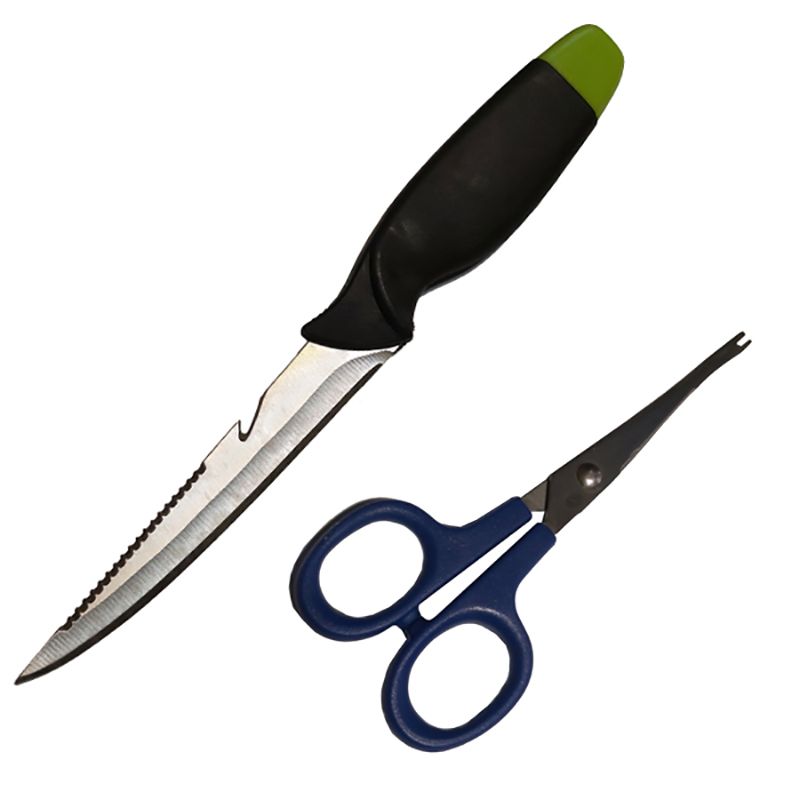 ست چاقو و قیچی ماهیگیری مدل FSH -  - 1