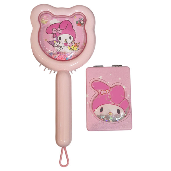 ست شانه و برس کودک مدل ملودی به همراه آینه