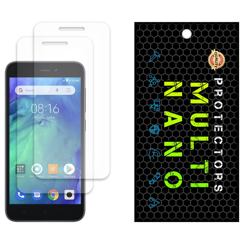 محافظ صفحه نمایش مات مولتی نانو مدل X-S2M مناسب برای گوشی موبایل شیائومی Redmi Go بسته دو عددی
