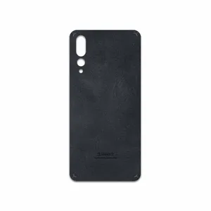 MAHOOT Graphite Buffalo Leather Cover Sticker for Huawei P20 Pro