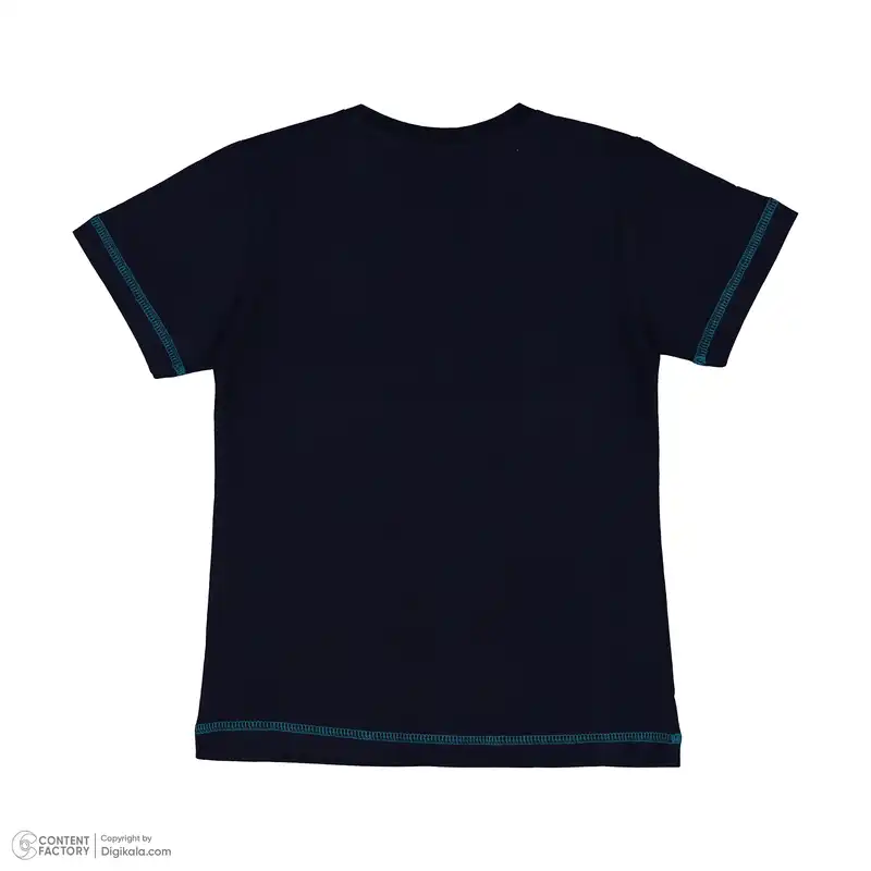 ست تی شرت و شلوارک پسرانه اوزکان مدل ترک 4315673