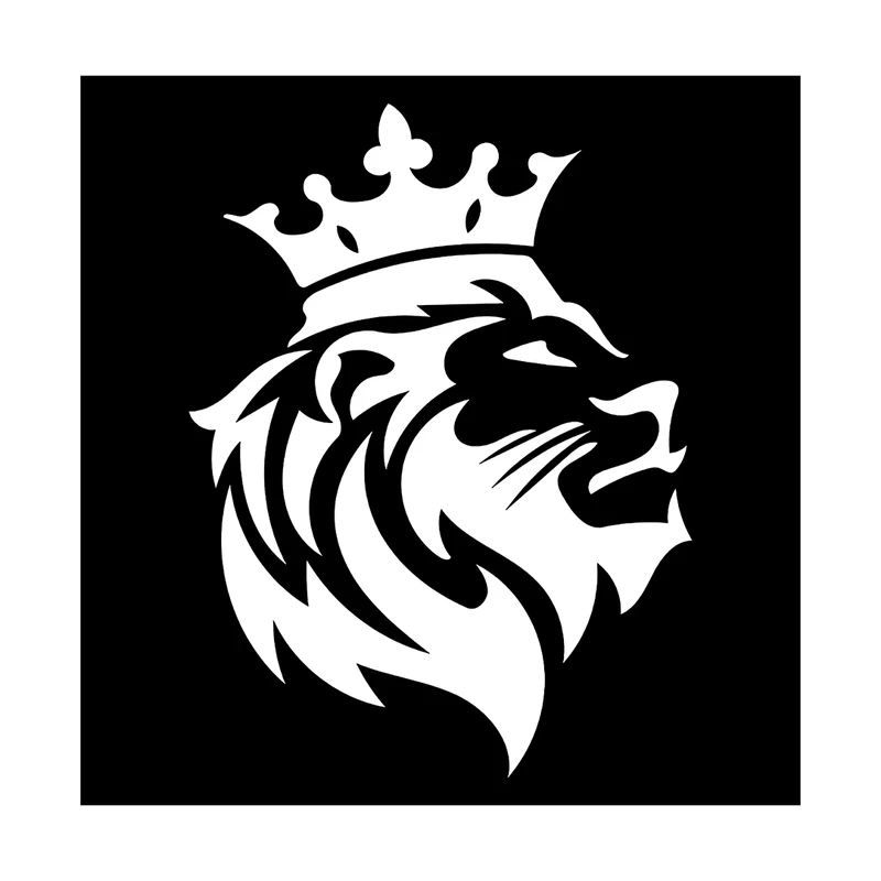  شابلون باتیس آرت طرح شیر کد 50-215