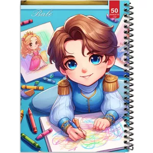 دفتر نقاشی 50 برگ انتشارات بله طرح پسر طراح کد A4-L170