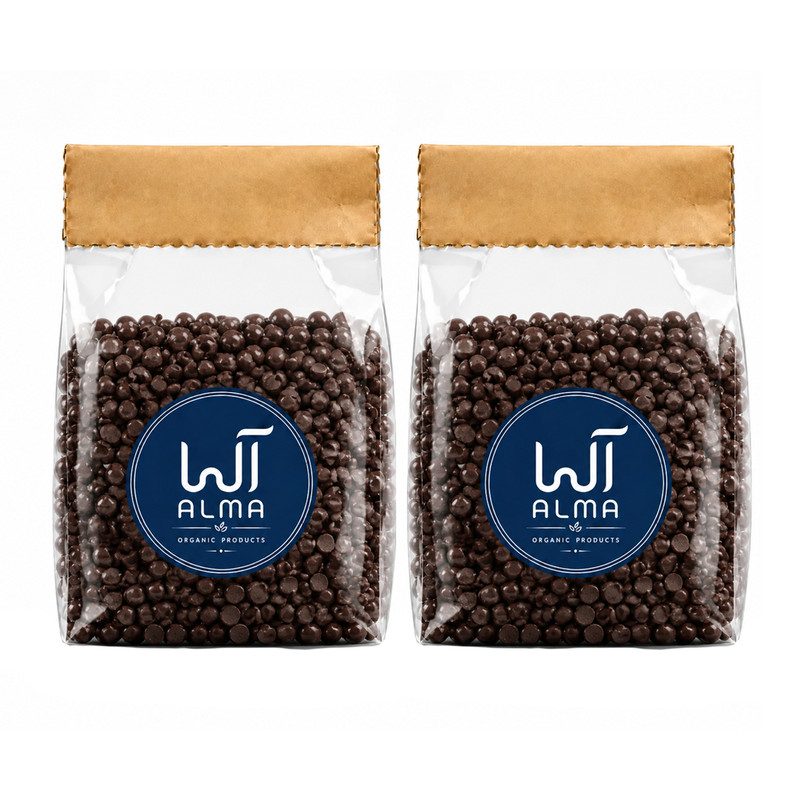 شکلات لپه ای آلما - 200 گرم بسته 2 عددی 