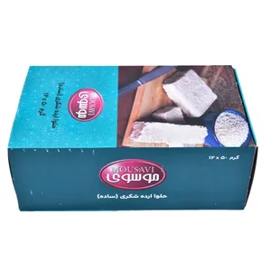 حلوا ارده شکری موسوی - 50 گرم بسته 12 عددی