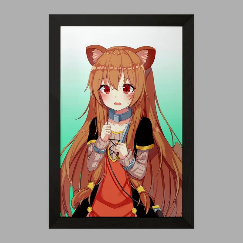 تابلو خندالو مدل رافتالیا انیمه ظهور قهرمان سپر  کد 15937