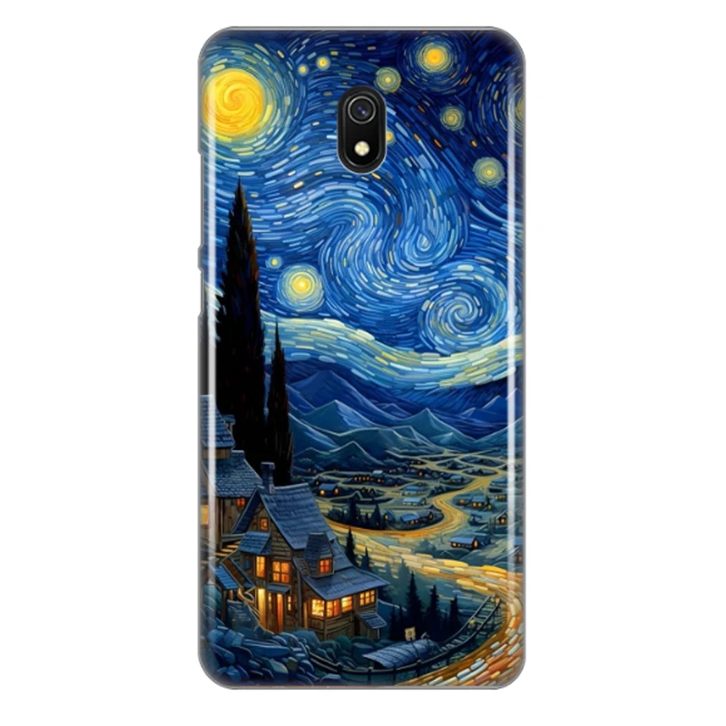 کاور طرح ونگوگ کد DIMO-069 مناسب برای گوشی موبایل شیائومی  mi  A3 / cc9e