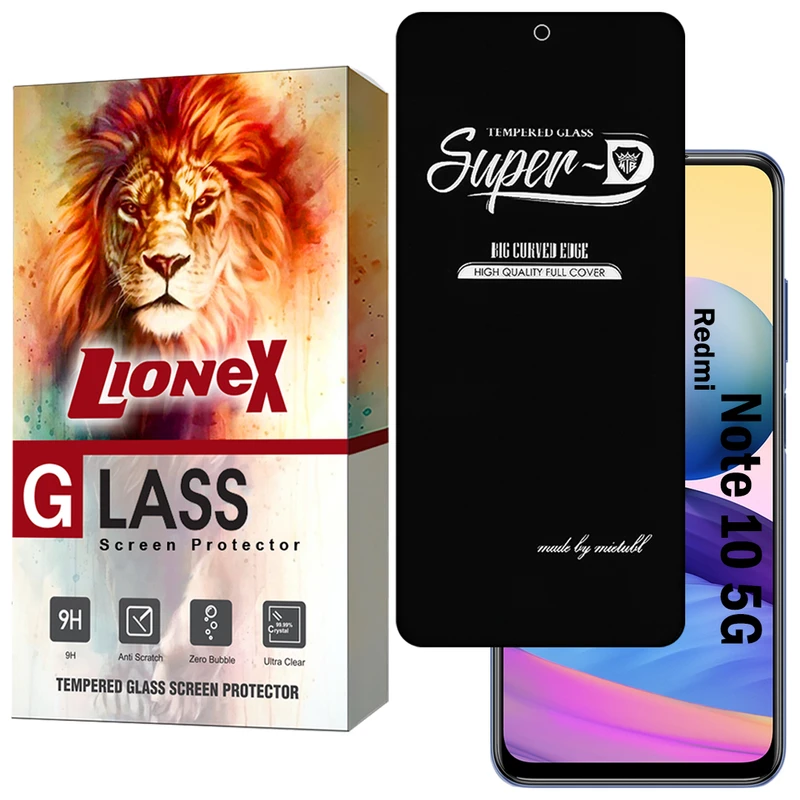 محافظ صفحه نمایش لایونکس مدل SUPERDNL مناسب برای گوشی موبایل شیائومی Redmi Note 10 5G