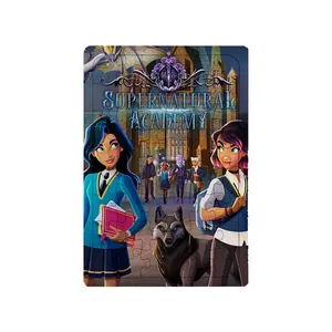 پازل 48 تکه ویرمان مدل آکادمی فراطبیعی ها