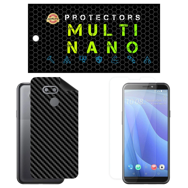 محافظ صفحه نمایش مولتی نانو مدل X-SFC مناسب برای گوشی موبایل اچ تی سی Desire 12s به همراه برچسب پوششی