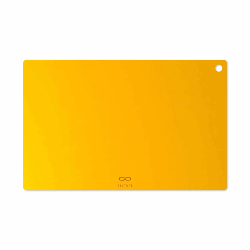 برچسب پوششی ماهوت مدل Matte-Deep-Mustard مناسب برای تبلت سونی Xperia Z2 Tablet LTE 2014