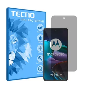 Tecno HyPRV model privacy screen protector suitable for Motorola Edge 30 mobile phone