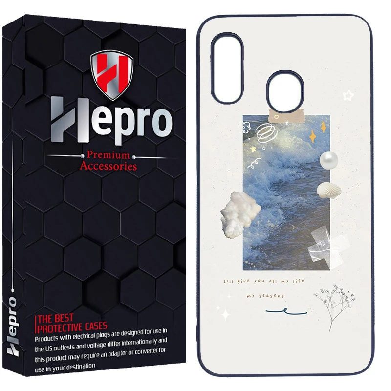 کاور هپرو طرح ونگوگ کد Dimo-312 مناسب برای گوشی موبایل سامسونگ Galaxy A20/A30