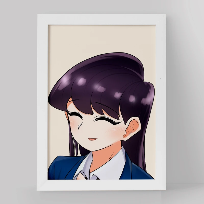 تابلو خندالو مدل انیمه کومی سان کد 16080