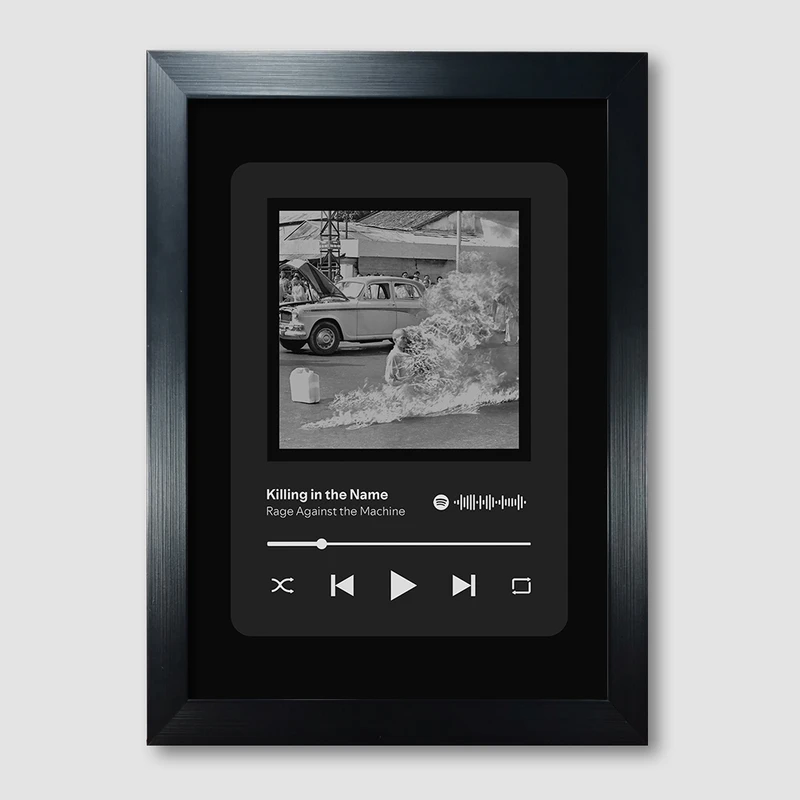 تابلو موزیکال طرح Killing in the Name by Rage Against the Machine