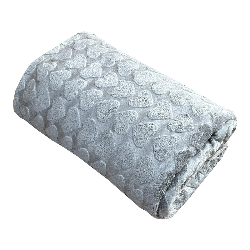 پتو مسافرتی شایسته مدل قلبی سایز 160X210 سانتی متر