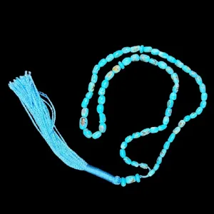 تسبیح مدل سنگ فیروزه نیشابور کد 9500