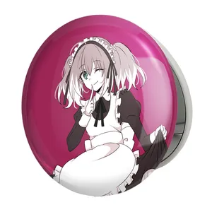 آینه جیبی خندالو طرح نانا انیمه نانای بی استعداد مدل تاشو کد 23758 