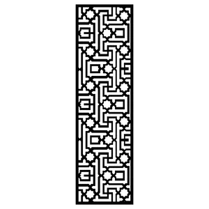 شابلون مدل کاشی کاری سنتی کد SP614-2