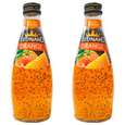 نوشیدنی لئونارد با طعم پرتقال و تخم ریحان - 600 میلی لیتر thumb 1