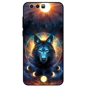 Megafone Wolf and Moon 8006 Cover For Honor 9