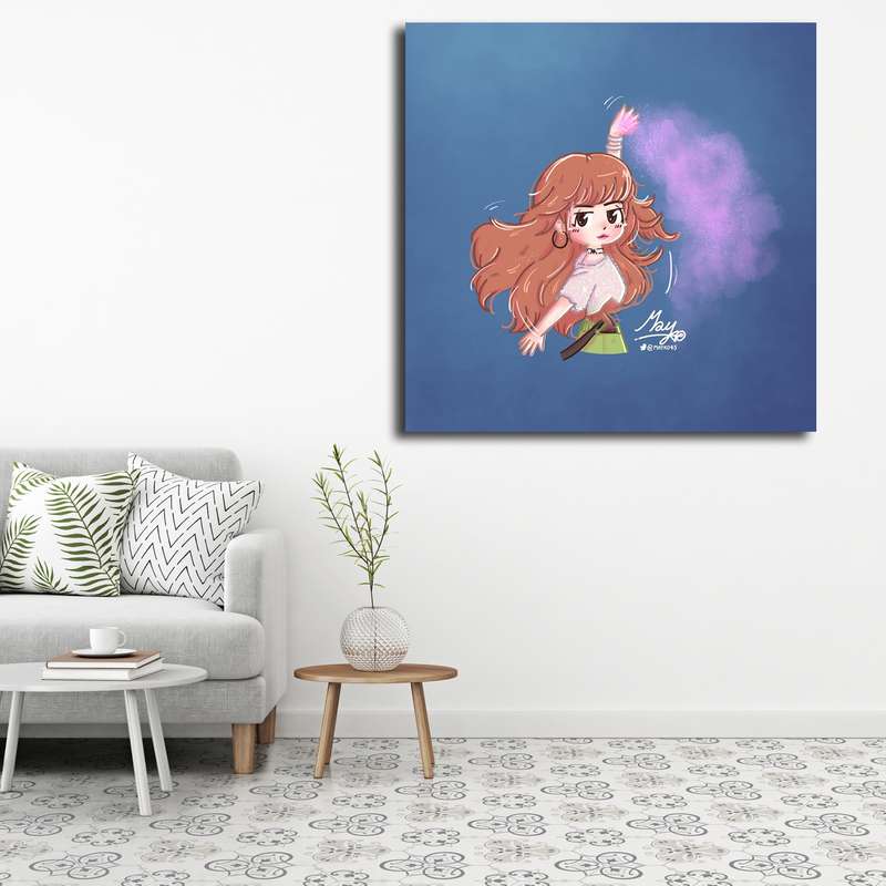 تابلو شاسی کودک مدل blackpink fanart