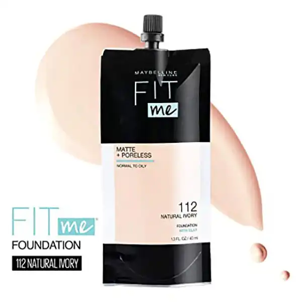 کرم پودر میبلین مدل fit me شماره 112 حجم 40 میلی لیتر