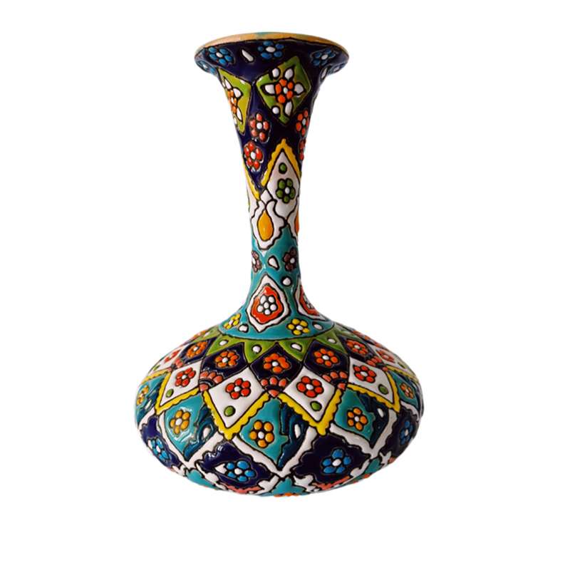 گلدان میناکاری کد 0600