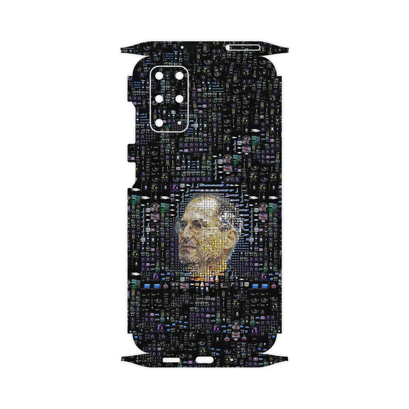 برچسب پوششی ماهوت مدل Collage of Steve Jobs 2-FullSkin مناسب برای گوشی موبایل سامسونگ Galaxy S20 Plus
