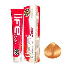 رنگ مو لایف شماره 8.54 حجم 100 میلی لیتر رنگ عسلی خیلی روشن