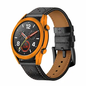 MAHOOT Matte-Orange Cover Sticker for Huawei Watch GT Smartwatch
