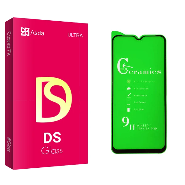 محافظ صفحه نمایش سرامیکی آسدا مدل DS مناسب برای گوشی موبایل سامسونگ Galaxy A20s