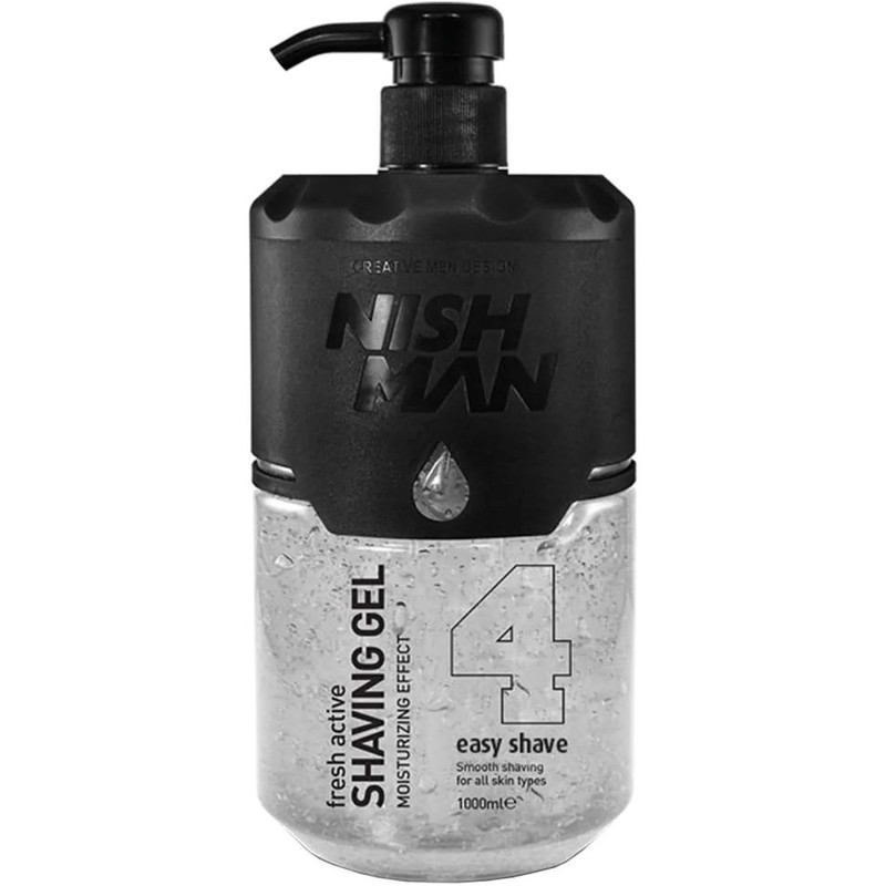 ژل اصلاح نیشمن مدل fresh active حجم 1000 میلی لیتر