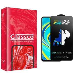 Glassco CGo1newpkg Running Max Screen Protector For Xiaomi Redmi Note 9s