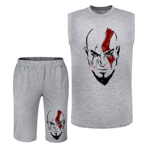 ست تاپ و شلوارک مردانه مدل A307 رنگ
طوسی