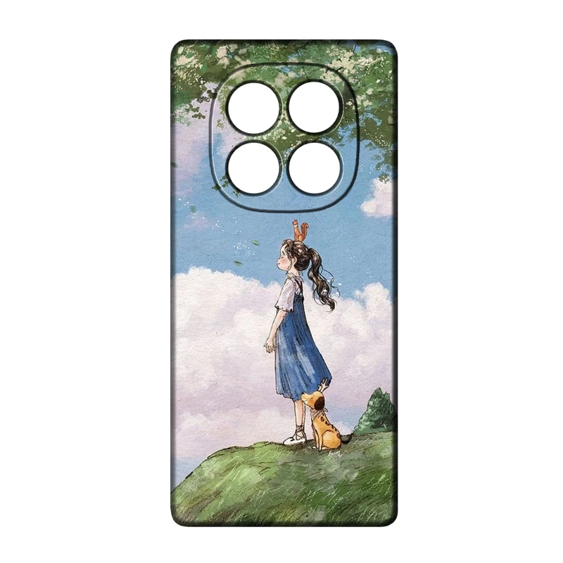 کاور طرح دخترانه کد 244 مناسب برای گوشی موبایل شیائومی Redmi Note 14 Pro 4G / Poco X7