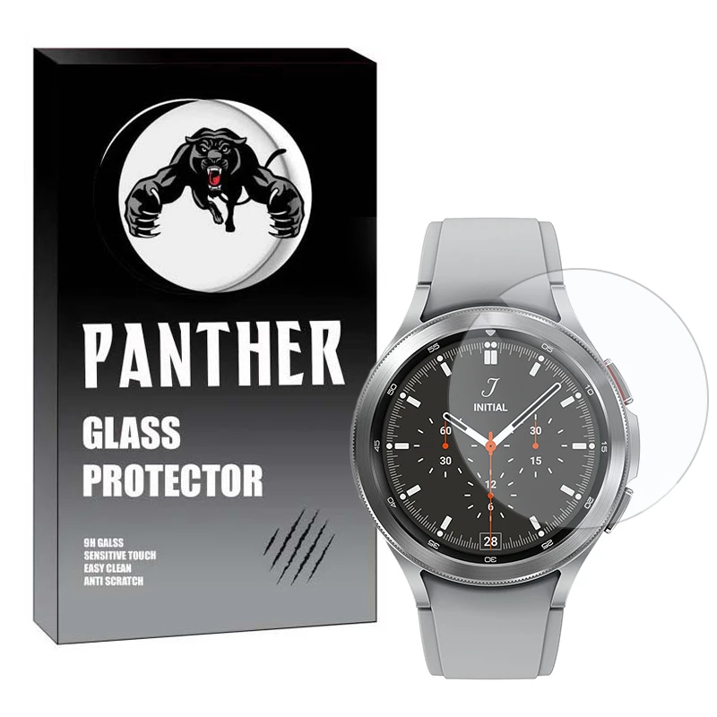 محافظ صفحه نمایش پنتر مدل Glassy-P مناسب برای ساعت هوشمند سامسونگ Galaxy Watch 4 classic 46mm