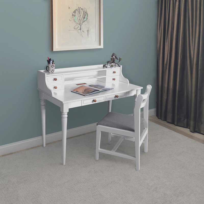 ست میز تحریر و صندلی گنجینه مدل افرا