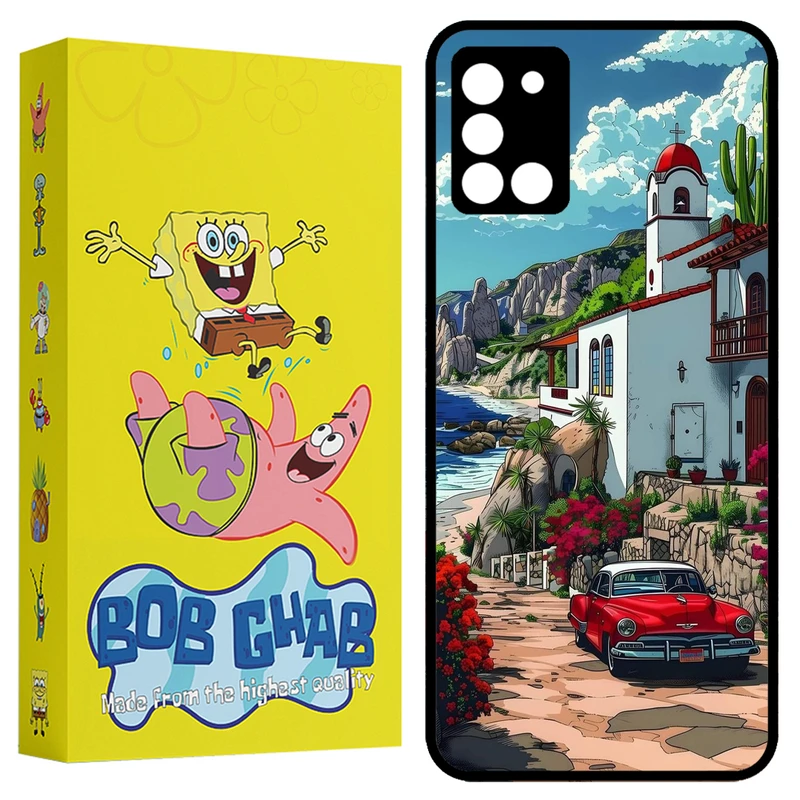 کاور باب قاب طرح ماشین مدل BCPA31 مناسب برای گوشی موبایل سامسونگ Galaxy A31