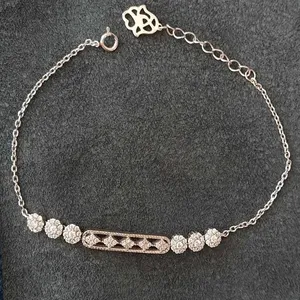 دستبند نقره زنانه مدل 888