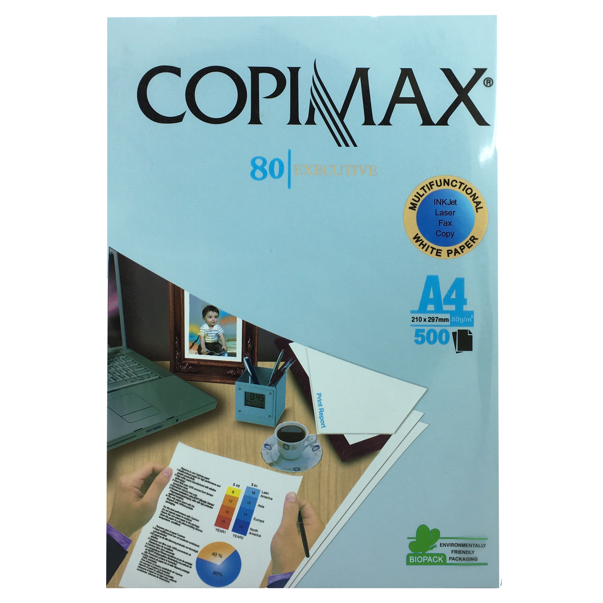 کاغذ رنگی A4 کپی مکس کد C20 بسته 20 عددی