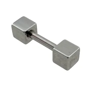 پیرسینگ گوش زنانه مدل مربع کد P4565