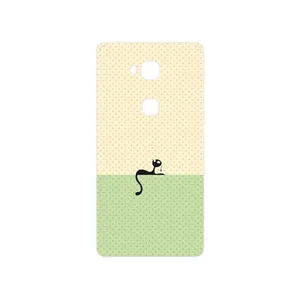 MAHOOT Minimal Internet Cat Icon Cover Sticker for Huawei GR5