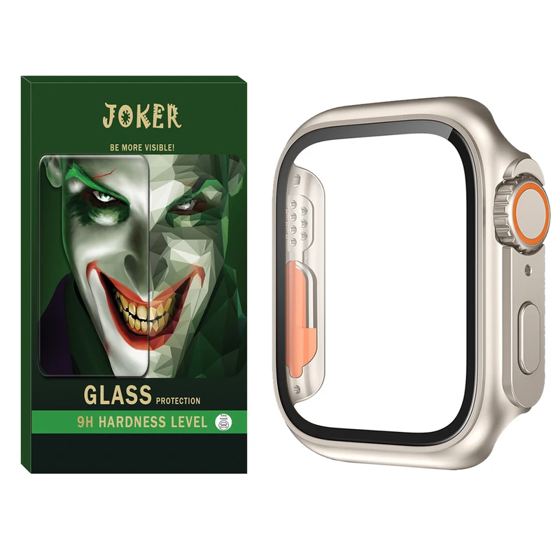 کاور جوکر مدل JK-Ultra مناسب برای اپل واچ Series 4 44mm / Series 5 44mm / Series 6 44mm به همراه محافظ صفحه نمایش
