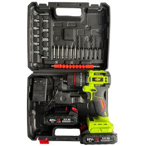 پیچ گوشتی شارژی 88 ولت سه نظام جاب مدل JB-88 POWER X مجموعه 40 عددی