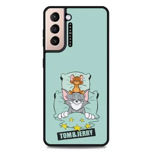 AKAM AMC-WSGS21P-TOM & JERRY10Cover For Samsung Galaxy S21 Plus