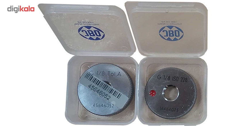 گیج برو نرو رینگی پیچی جی بی ا سایز G 1/8 بسته دو عددی گیج برو نرو رینگی پیچی جی بی ا سایز G 1/8 بسته دو عددی