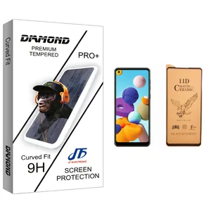 JF Diamond glass Ceramics Screen Protector For Samsung سامسونگ Galaxy A21