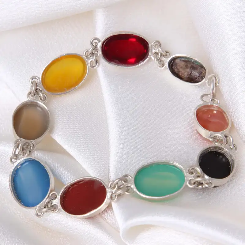 دستبند نقره زنانه مدل ام البنین DP_551