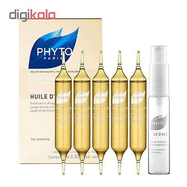 روغن مو فیتو مدل huile dales بسته 5 عددی